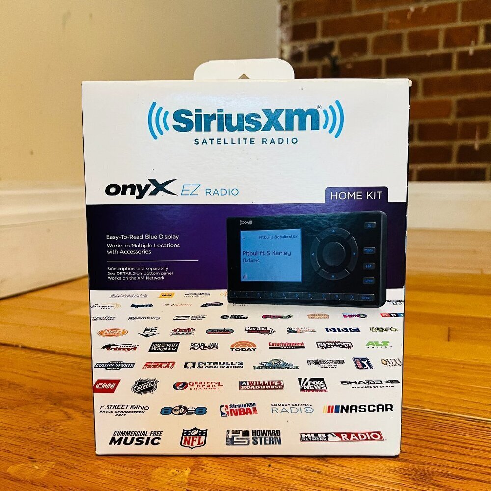 NEW Sirius XM Home Kit Model XEZ1H1 Onyx EZ Radio Complete Kit SEALED